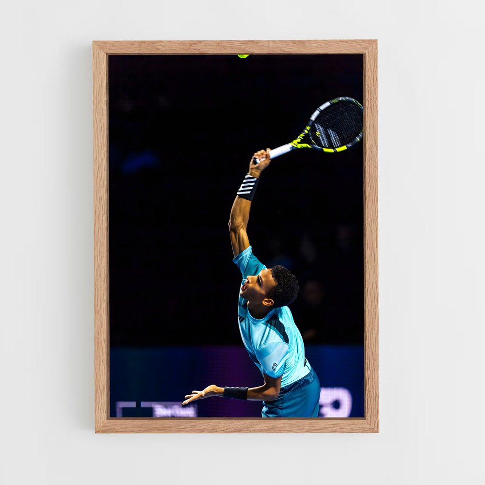 Poster Felix de Énergie – affiche Tennis (vue 4)